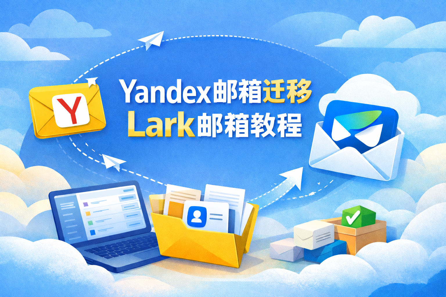 yandex邮箱迁移lark邮箱教程